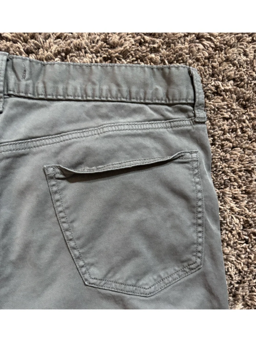 Banana Republic Men's Slim Straight Jeans - Light Gray